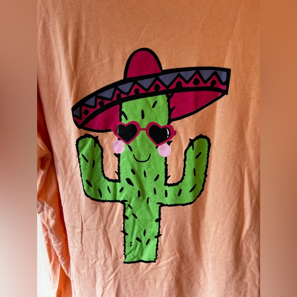 ASOS Women’s Plus Size Nightgown Sleep‎ Shirt Cactus Sombero Size 18 - Picture 3 of 11